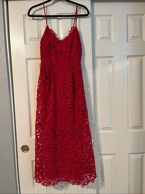 ASTR the label midi dress, size large
